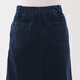 MUJI Women's Stretch Corduroy Narrow Skirt Long Skirt Skirt Women's Fall 25 BE1XWA5A Navy Blue L (165/70A)