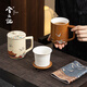 Xiyuanji Forbidden City Cultural and Creative Palace Crane Ceramic Tea Cup Couple Cup High-end Souvenir for Friend's Dad Birthday Housewarming Gift