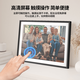 MOCESHJEA32G Hochauflösender digitaler Fotorahmen 10,1-Zoll-Touchscreen-Handy, kabellose Fernübertragung, elektronisches Fotoalbum, Geschenk, 10,1 Zoll, 16 GB, schwarzes Modell