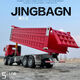 Truck model heavy truck 1 50 heavy duty simulation alloy car large truck dump truck transport truck children's toys medium dump truck red 23 cm