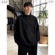 Wu Quanwan American style heavyweight velvet Henry collar inner layering shirt men's cleanfit simple right shoulder slim long-sleeved sweatshirt Black plus velvet models are in stock now Black plus velvet 5XL