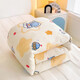 Class A baby quilt winter children kindergarten winter quilt thickened warm milk velvet quilt cover quilt core autumn and winter removable and washable space astronaut 100*120cm single quilt cover
