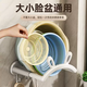 Yusenyi kitchen hook sink sink no punching wall-mounted washbasin rack vegetable basket Japanese wall-mounted storage shelf pink x2