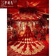 
Menglan Bird Phoenix Crown and Red Chest Wedding Dress Full Wedding Clothes Bride 2025 Chinese Wedding Dress Palace Style Hanfu Clothes Xiuhe Large Tail Feather Drag 3 meters All Size