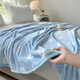 Blanket Milk Velvet Thickened Warm Sofa Cover Blanket Office Nap Blanket Student Dormitory Single Shawl Thick Winter 100*140cm Lunch Break Blanket/Random Color Exclusive Lunch Break Style