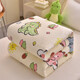 New milk velvet children's kindergarten quilt quilt cover winter warm plus velvet children's quilt cartoon cute quilt cover dinosaur baby soft and comfortable 120x150cm single quilt cover