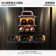 Shantou Lincun Refrigerator Magnet Music Player Music Magnetic Refrigerator Magnet NFC Sensor Automatically Plays Songs Acrylic Ornament Mayday NFC Singing Tape Refrigerator Magnet Comes with 9 Tapes