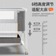 Other cribs, removable, multi-functional, portable crib, foldable cradle bed, newborn spliced large bed, aluminum alloy standard pink, others, assembly, frame structure