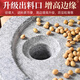 Time old lane household small stone mill old-fashioned pure stone grinding disc grinder grinds flour and makes soy milk 35*45 with wooden frame + gift bag tofu frame + grinder + screen grinding powder | pulp grinding