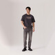 Levi's Levi's autumn American street men's 502 standard tapered simple retro denim trousers light smoke gray 32 (32)