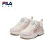 FILA children's shoes running shoes 2026 spring boys and girls knob buckle sports shoes pine cone