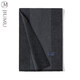JIUMU scarf men's warm autumn and winter gift box thickened scarf for boyfriend's elder birthday gift dark gray