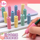 Yusenyi ins cute pencil case student writing finger protector pen holder anti-wear and anti-callus artifact sponge finger protector threaded style 4 pieces
