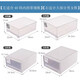 Zhong Zhanggui Yangyangyu Shoe Box Drawer-type assembly-free dust-proof transparent plastic thickened men's and women's sneaker storage box can be freely combined. 2 pieces. The more you buy, the more discount you will get. 24.5x30.6x13.1cm