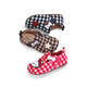 Hello Kitty children's shoes girls leather shoes girls children's fashion Birkenstock shoes princess plaid shoes 7100 black 24