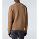 PRADA Luxury Men's Virgin Wool Sweater brown 20 | 46 IT