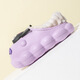 Decorated Wen Plush Cartoon Cotton Slippers for Women Winter Indoor Home Non-slip Rabbit Hair Cotton Slippers Jade Gui Cute Big-eared Dog Purple-Culomi 13.5 150mm