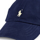 Polo Ralph Lauren Boys and Girls Classic Twill Cotton Baseball Cap RL32710 410-Navy Blue Boys 8-20 Years Old