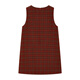 ELLE KIDS children's clothing Christmas and New Year plaid vest skirt girls autumn and winter festive atmosphere retro red skirt