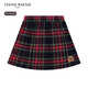 Teenie Weenie Kids Bear Children's Wear 26 New Girls Baby College Plaid A Version Pleated Skirt Mixed Color 130cm