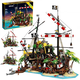 DILANNI Remote Control Harvester Pirates of the Caribbean Series 21322 Pirate Shipwreck Manatee Assembly Toy Building Block Ship Full Height Brick Manatee