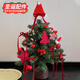 Craftsman Christmas decoration ball Christmas tree decoration hanging material package small ornaments accessories dress up ribbon set