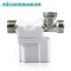 Four Seasons Muge applicable solar water heater accessories solenoid valve Xiangjun solenoid valve electric valve automatic water supply tap water 12V long mouth pressure copper nickel plating (with 1 roll of raw tape)