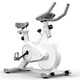 Konais Spinning Bike Home Indoor Exercise Equipment Silent Weight Loss Fat Burning Body Shaping Exercise Bike White All-Inclusive Anti-Slip Mat