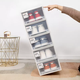 Yusenyi Thickened Shoe Box Drawer-Type Plastic Free Combination Men's and Women's Shoe Storage Box Transparent Dustproof Organizing Box No Assembly 6 Pack Cost-Effective Package Width x Depth (Length) x Height 32x30.6x15cm 32 pcs 32x30.6x15cm