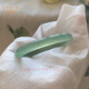 Layun jade ice seed oil green chalcedony agate bracelet horse material clear water jade and field jade color jade bracelet Valentine's Day gift 52 rings