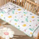 Diaper pad, waterproof baby diaper, newborn large bed, anti-leak, 100% cotton, machine washable, reusable for children in all seasons, 65*80cm Leisure Rabbit Time