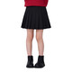 I.KARNOW girls' skirt black pleated skirt children's spring and autumn pleated skirt anti-exposure culottes fashionable baby girl skirt two-piece set 1516 black + 19722 red sweater 110