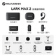 Mammoth LARK MAX 2 wireless lavalier microphone, professional monitoring radio, AI noise reduction, real-time internal recording, mammoth one-to-two radio