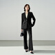 Lady Bird black suit suit for women, professional high-end formal wear, national exam interview, commuter suit jacket TZ322 Gothic black haute couture series M suitable for 100-110 Jin Jin equals 0.5 kg can be worn