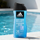 Adidas men's shower gel, shampoo, facial cleanser, three-in-one swimming dechlorination, moisturizing and soothing after exercise 250ml