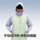 Banane [même style que wang yibo] 702uv des vêtements de protection solaire bloquant les couleurs pour hommes et femmes, vêtements de protection solaire extérieurs à l'épreuve ultraviolette pour wang yibo - gris clair et limon vert vert bleu ensoleillé m
