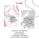 WAN FU LONG platinum PT950 pendant Ping An Fu Ruyi lock women's platinum pendant birthday gift for girlfriend Ping An Ruyi pendant free s925 necklace 3.33g