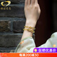 GONMCEAN Citrine Bracelet for Women Pixiu Year Bracelet for Girlfriend Amulet Gift 6mm-Good Luck Bead Style