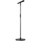 Aoyanlai microphone stand microphone cantilever floor tripod metal telescopic portable mobile phone live broadcast stage karaoke stand black (floor-standing 1.65 meter disc cantilever)