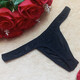 T-string open for men and women, universal sexy underwear, no need to put on and take off, sexy underwear, hot and tempting, hollow, black mesh thong