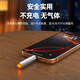 Li Shen mobile phone cigarette lighter electronic lighter type-c rechargeable can go on the plane trendy life appliances your cigarette lighting artifact car charging igniter windproof travel portable consignment space silver type-c interface mobile phone cigarette lighter blow ignition + intelligent control extinguishing + plug and play