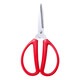 Best selling on the whole network Powerful scissors, household leather scissors, industrial scissors, kitchen scissors, muscle and bone scissors, chicken bone scissors, stationery scissors, medium red household scissors 1 pack