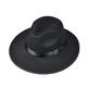 Yaochao Xu Wenqiang's same style hat, fashionable and versatile British jazz hat stage Michael Jackson hat for men, black cover style, adult style (56-58cm)