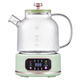 Mini health pot kettle full glass 0 glue tea boiler constant temperature stew integrated 1.2L electric kettle Emerald 1.5L with tea drain/12h smart constant temperature