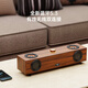 Patriot T352 computer audio desktop speaker home wired USB desktop laptop long wooden subwoofer dual diaphragm multimedia speaker retro style
