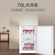 Haier Refrigerator Household 190 liter two-door small-sized mini refrigerator, air-cooled, frost-free, dual-purpose refrigeration and freezing, corporate procurement /BCD-190WLHC2Z0L9