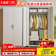 Leshengtu steel balcony storage cabinet household storage cabinet simple storage cabinet 1640*900*500 standing style LE09