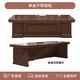 All solid wood boss desk desk Chinese style simple boss desk office chairman and president desk and chair combination 1.6 meters single table without side cabinets all solid wood
