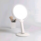 LED cosmetic mirror with light for skin management beauty salon, double-sided mirror, portable desktop hand-held light-filling mirror with logo, hand-held swinging mirror Fila