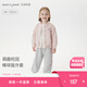 MARC&JANIE Mark Jane boys and girls cute bunny baseball uniform baby loose jacket 2025 autumn new product 551650